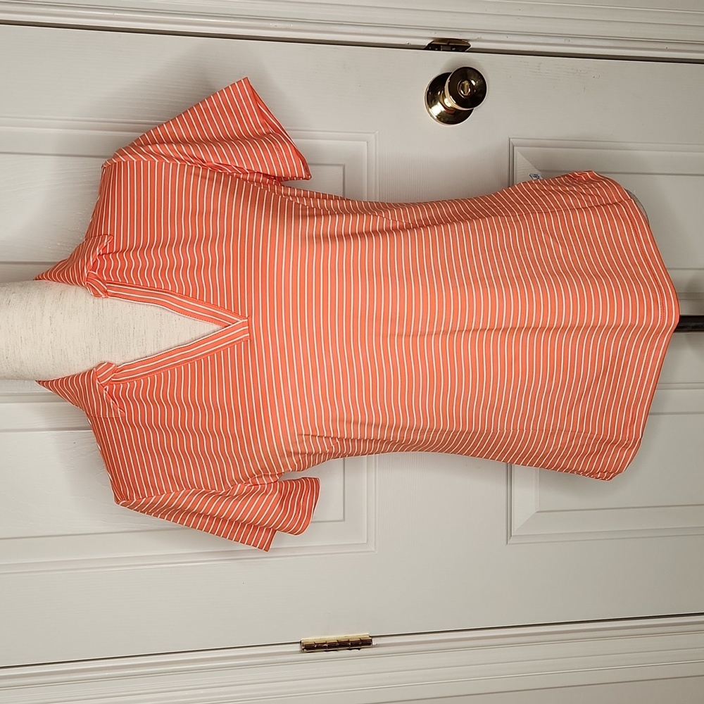 Lady Hagen Essentials Women's Golf Polo, Orange Nasturtium Size S NWT